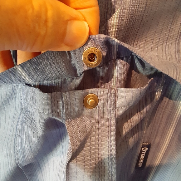 Men's Merrell Opti Wick Button Up Shirt - Picture 5 of 6